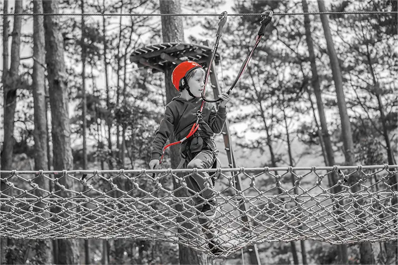 Booking system for high ropes courses - Bokningssystem för höghöjdsbanor
